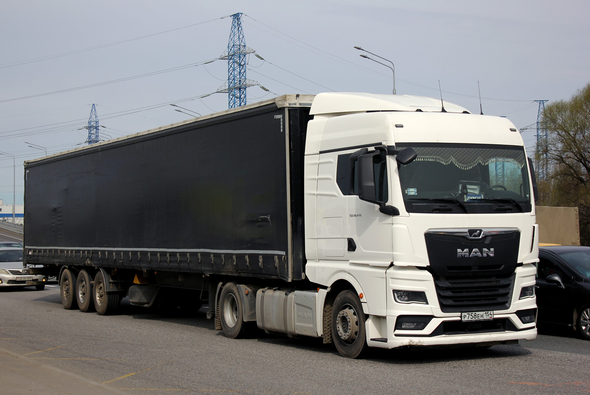 Новосибирская область, № Р 758 ЕН 154 — MAN TGX ('2020) 18.470