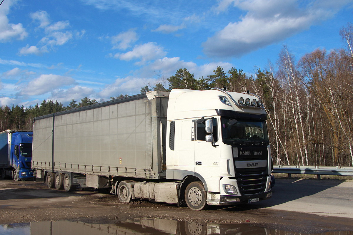 Грузия, № KO-421-PA — DAF XF Euro6 FT