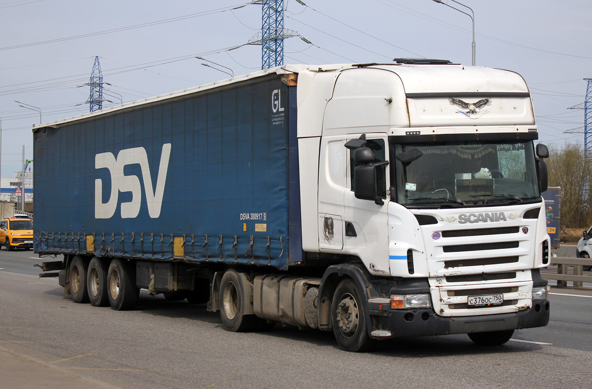 Московская область, № С 376 ОС 750 — Scania ('2004) R420