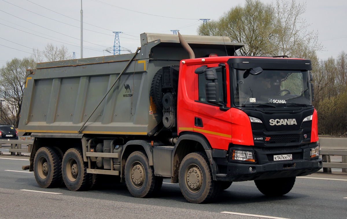 Москва, № К 147 КН 797 — Scania ('2016) P440