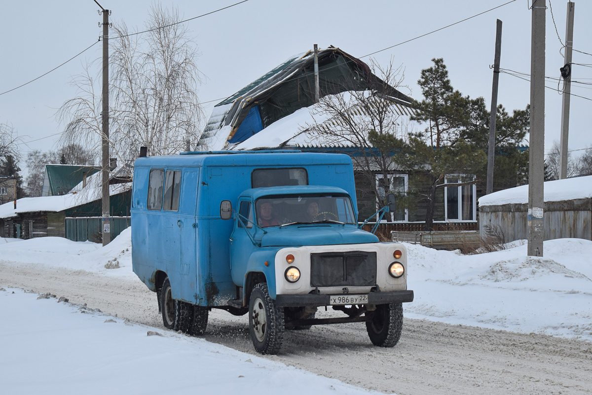 Алтайский край, № Х 986 ВУ 22 — ГАЗ-53-12