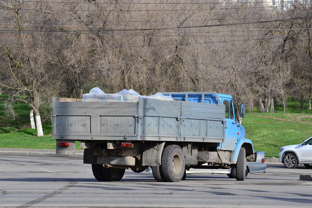 Волгоградская область, № В 982 ТА 34 — ЗИЛ-433100
