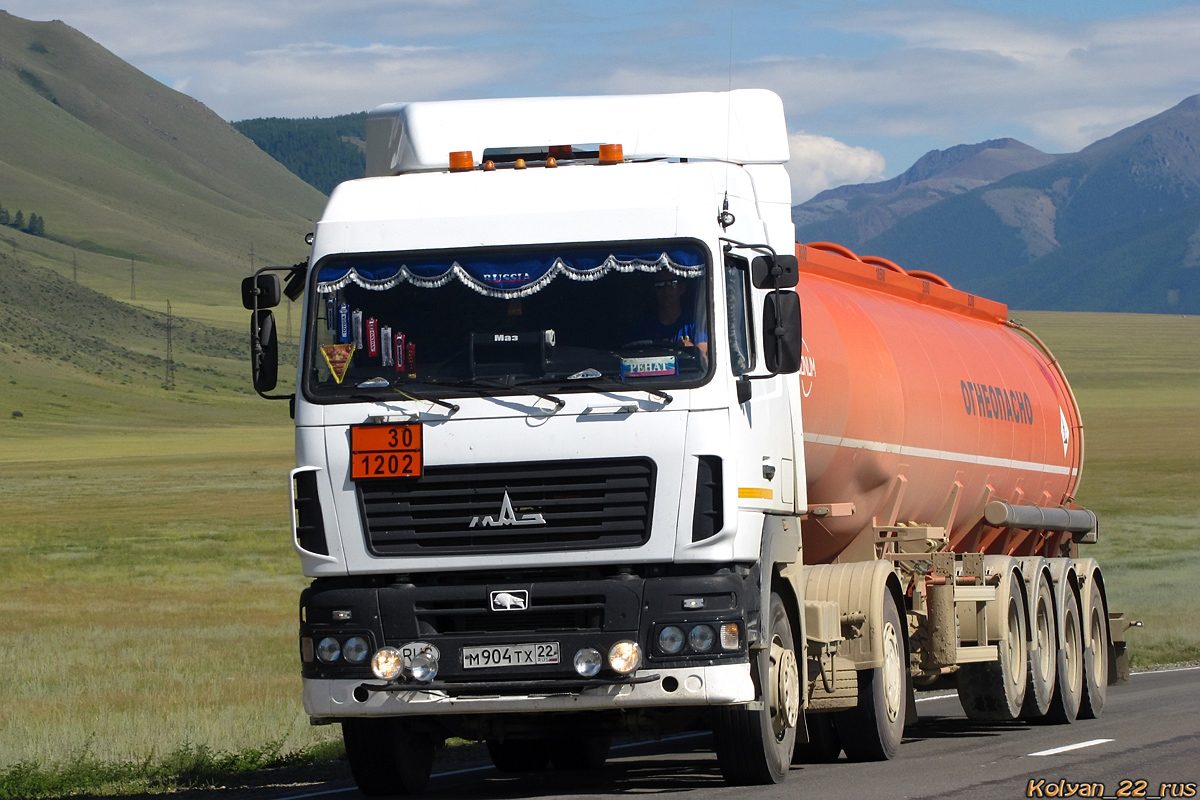 Алтайский край, № М 904 ТХ 22 — МАЗ-5440A9