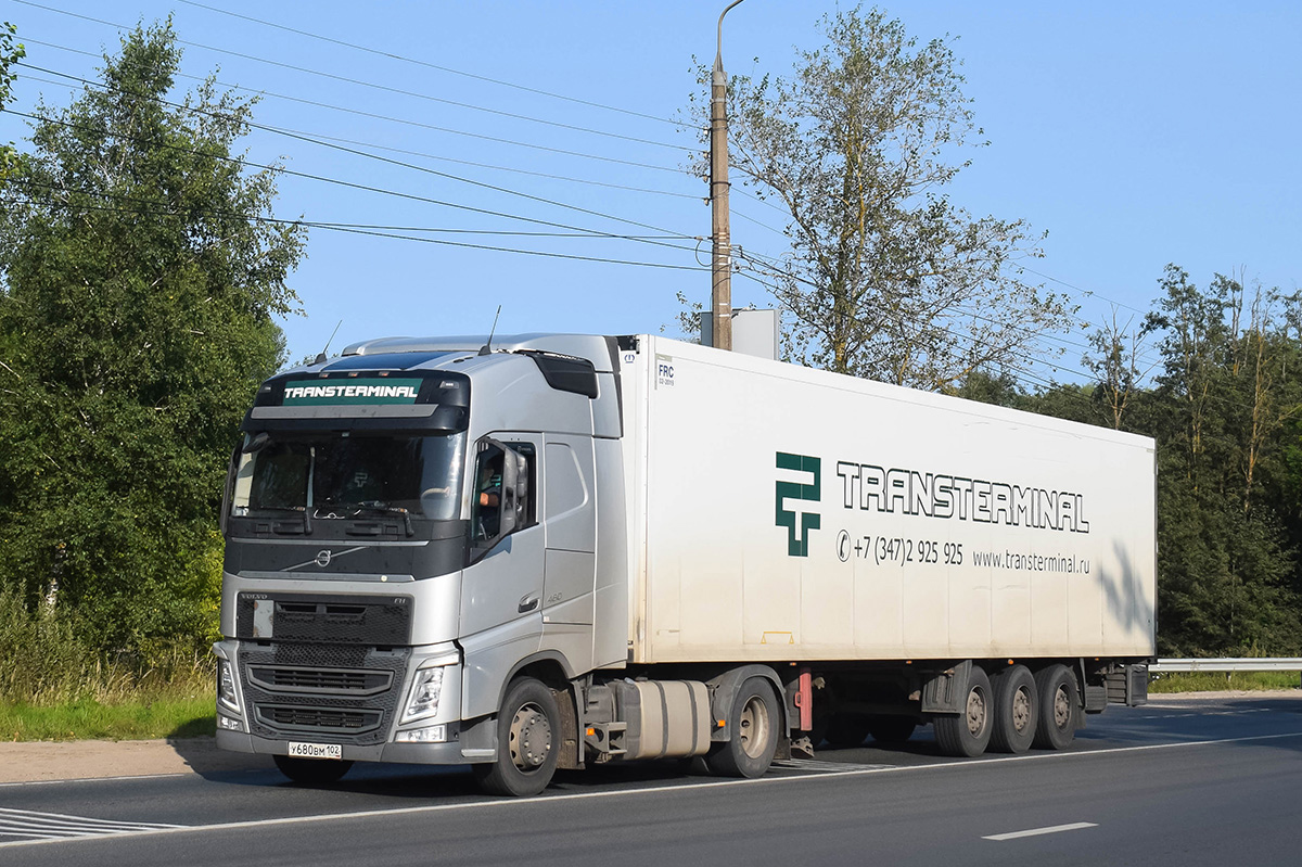 Башкортостан, № У 680 ВМ 102 — Volvo ('2012) FH.460 [X9P]