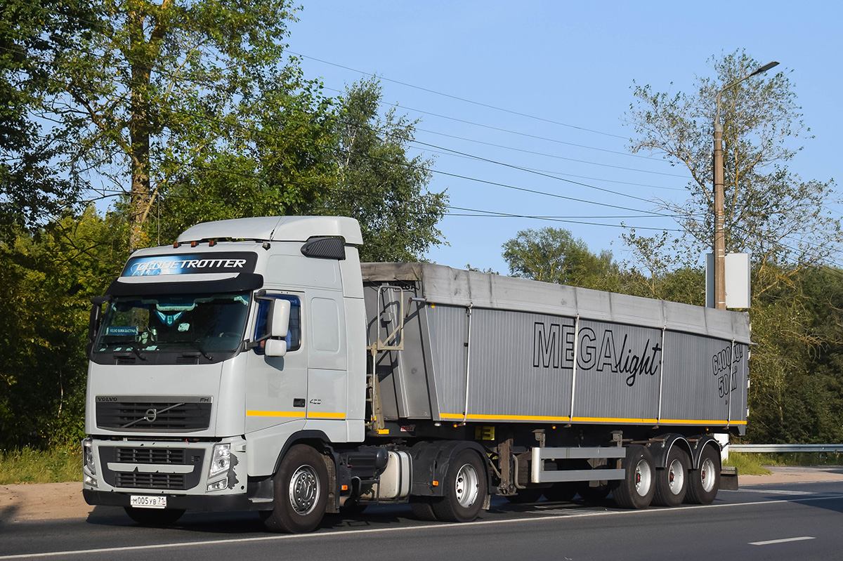 Тульская область, № М 005 УВ 71 — Volvo ('2008) FH.400 [X9P]