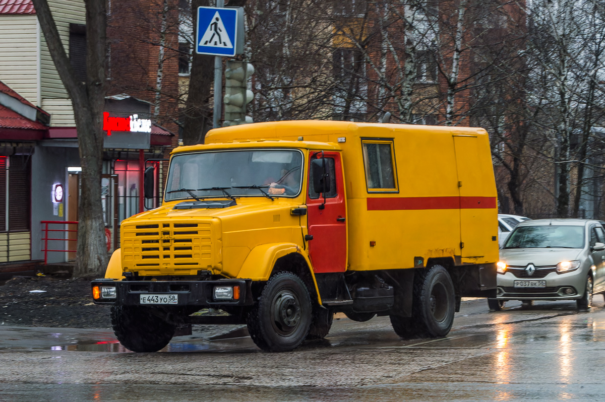 Пензенская область, № Е 443 УО 58 — ЗИЛ-433362