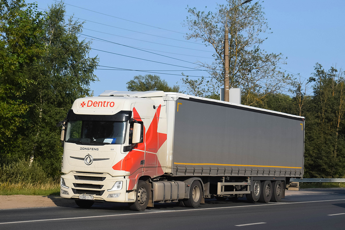 Мордовия, № М 080 ТТ 13 — Dongfeng GX DFH4180