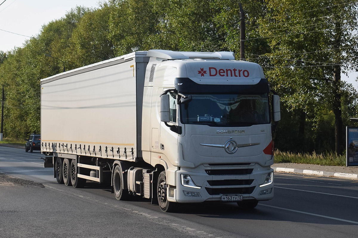 Мордовия, № М 163 ТУ 13 — Dongfeng GX DFH4180