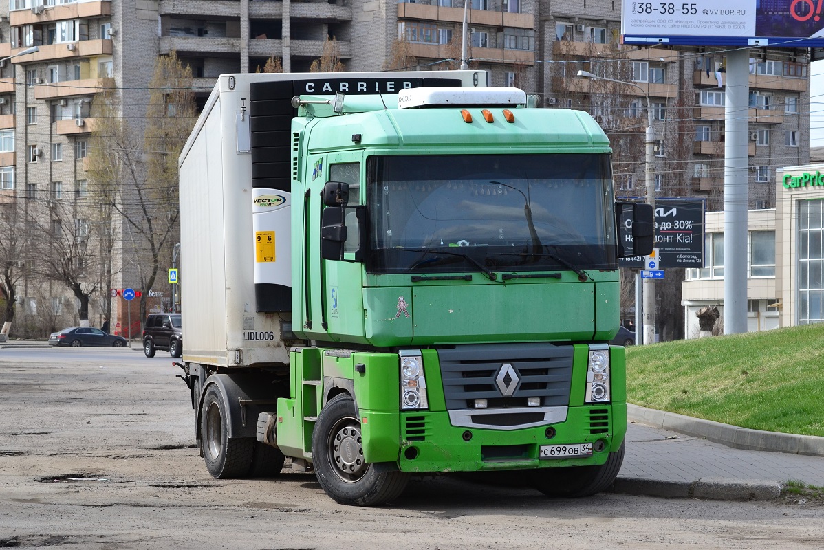 Волгоградская область, № С 699 ОВ 34 — Renault Magnum E-Tech ('2001)