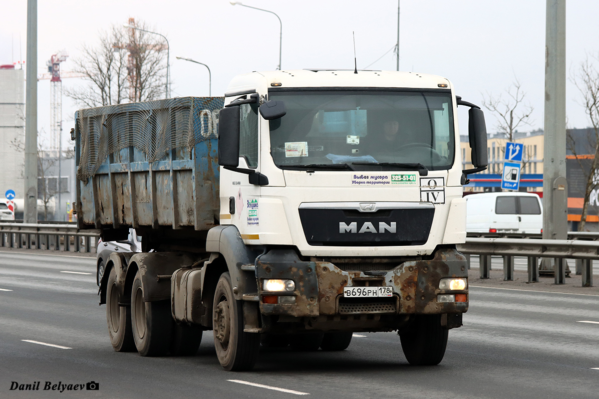 Санкт-Петербург, № В 696 РН 178 — MAN TGS 33.400