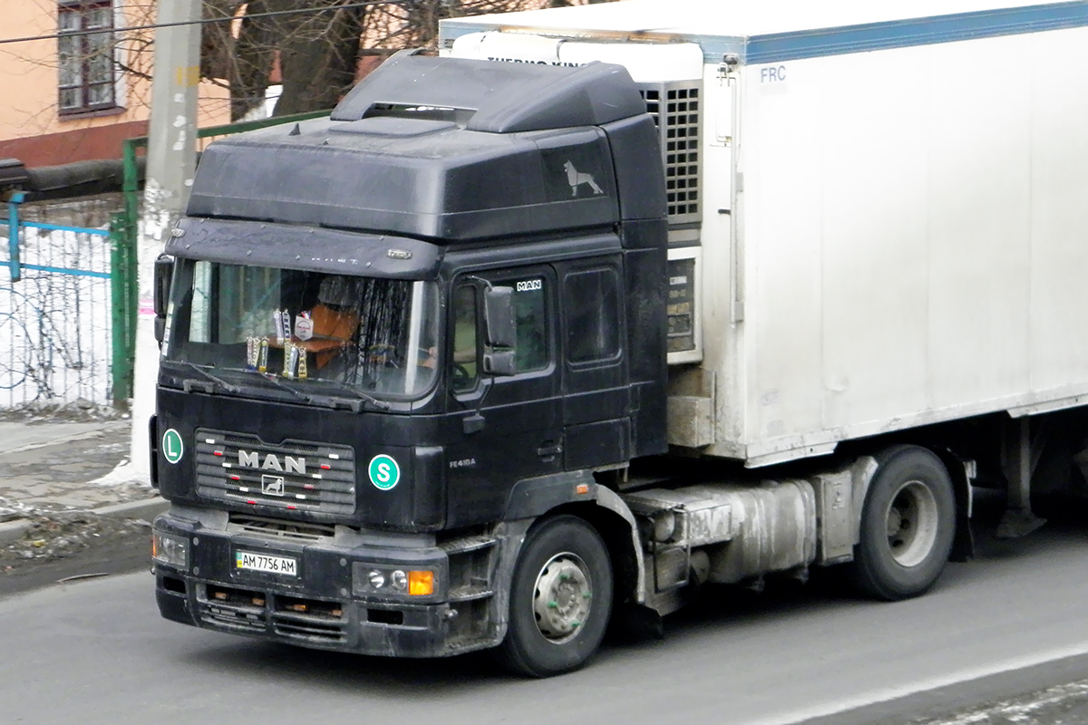 Житомирская область, № АМ 7756 АМ — MAN F2000 (общая модель)