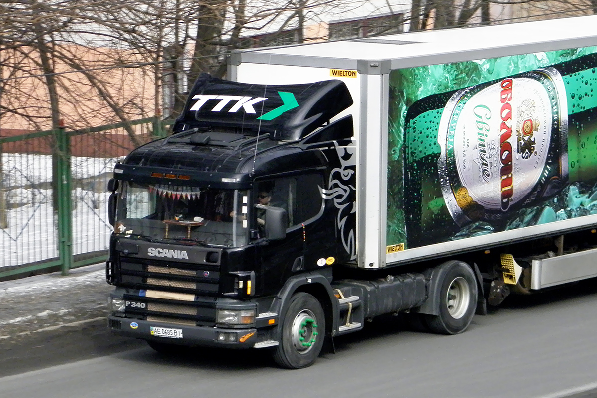 Днепропетровская область, № АЕ 0685 ВI — Scania ('1996) P340