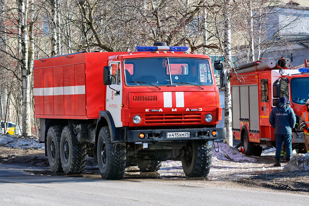 Архангельская область, № Н 415 КМ 29 — КамАЗ-43106