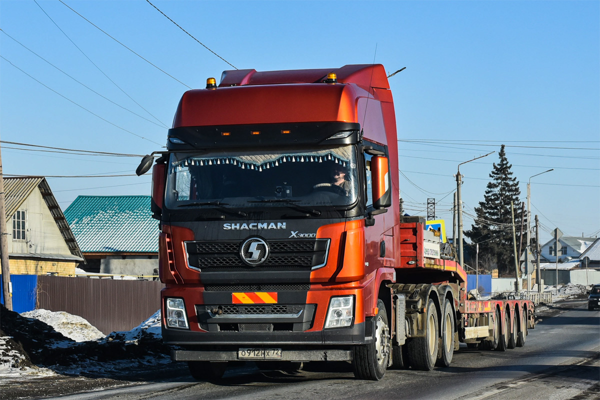 Тюменская область, № О 912 МХ 72 — Shaanxi Shacman X3000 SX4258