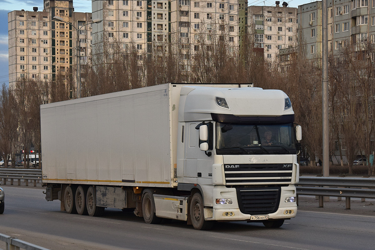 Адыгея, № А 756 НО 01 — DAF XF105 FT