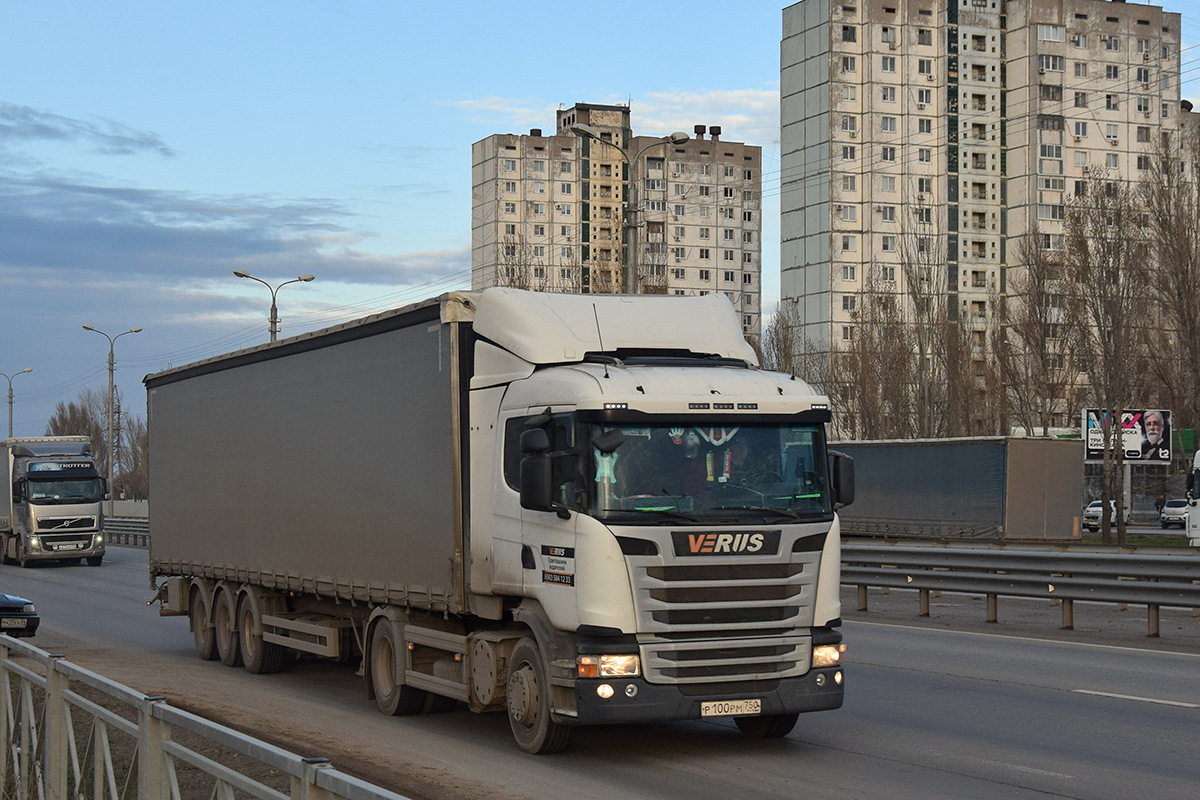 Московская область, № Р 100 РМ 750 — Scania ('2013) G400