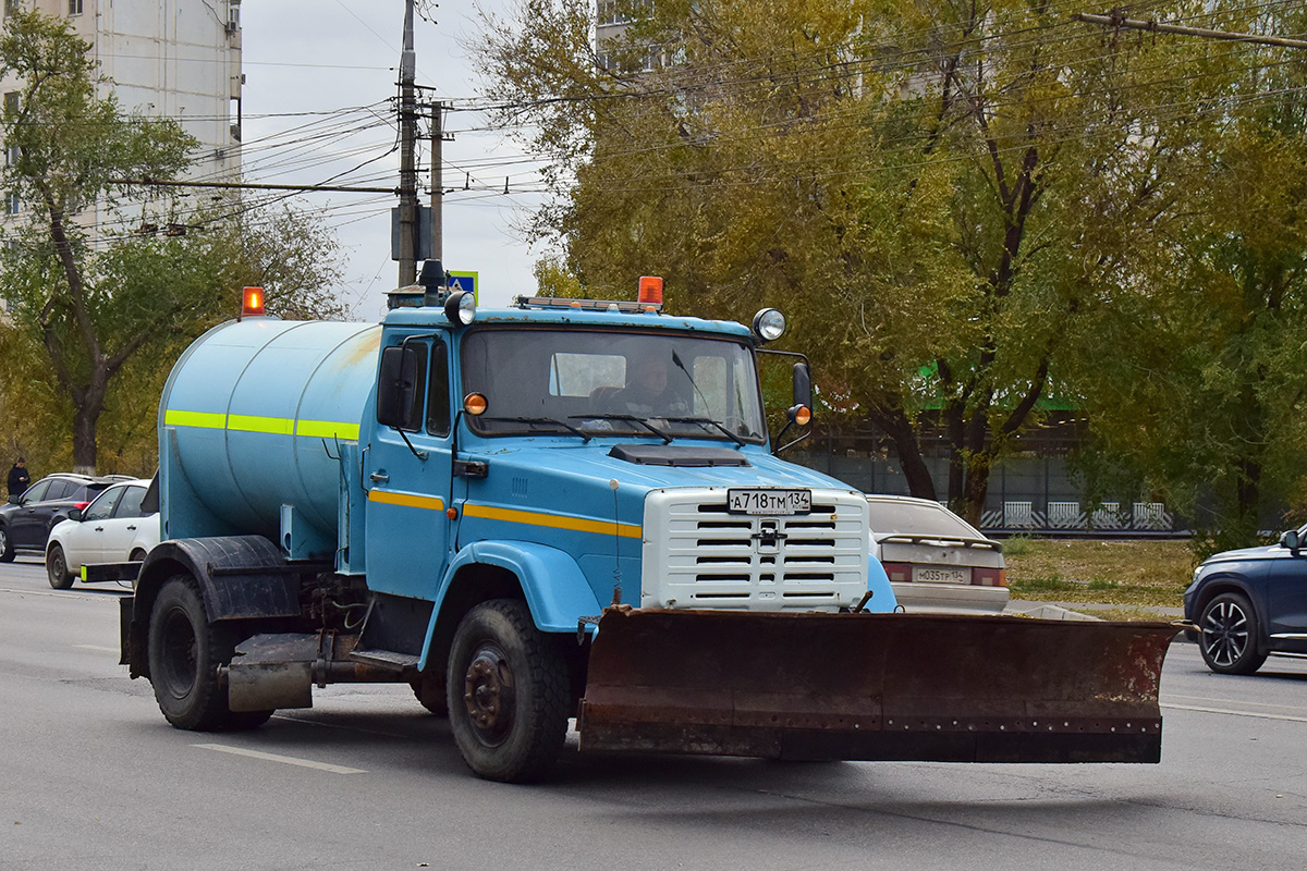 Волгоградская область, № А 718 ТМ 134 — ЗИЛ-433362