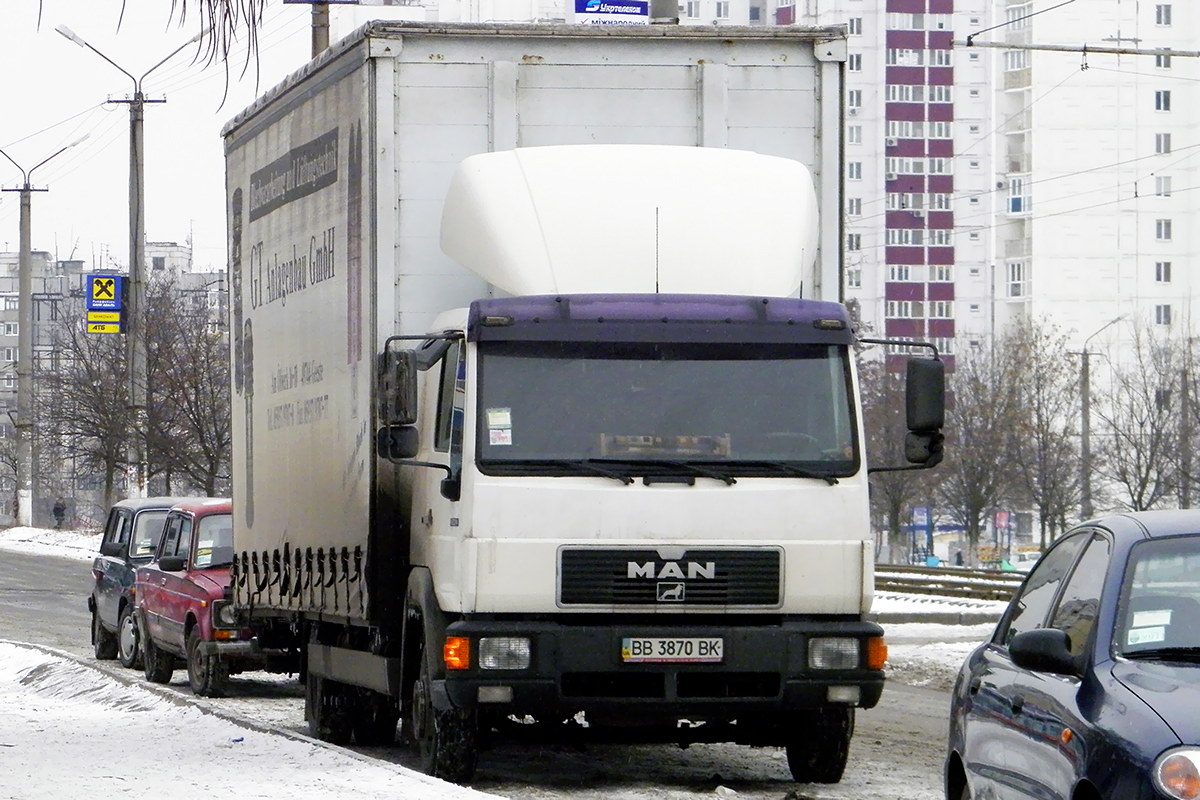 Луганская область, № ВВ 3870 ВК — MAN L2000 (общая модель)