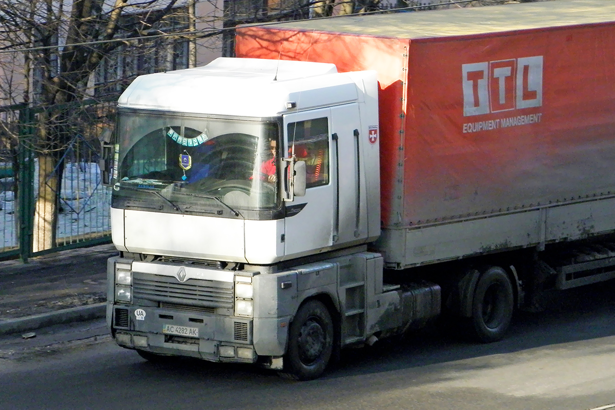 Волынская область, № АС 4282 АК — Renault Magnum Integral ('1997)