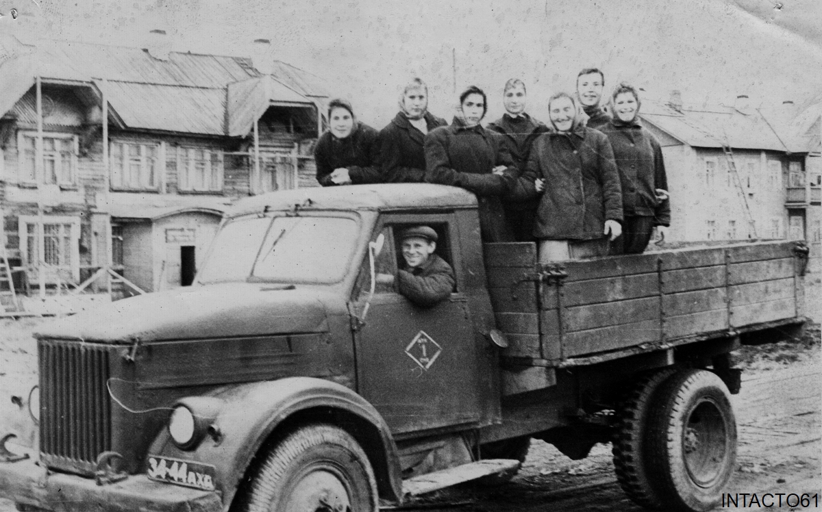 Архангельская область, № 34-44 АХА — ГАЗ-51; Архангельская область — Исторические фотографии (Автомобили)