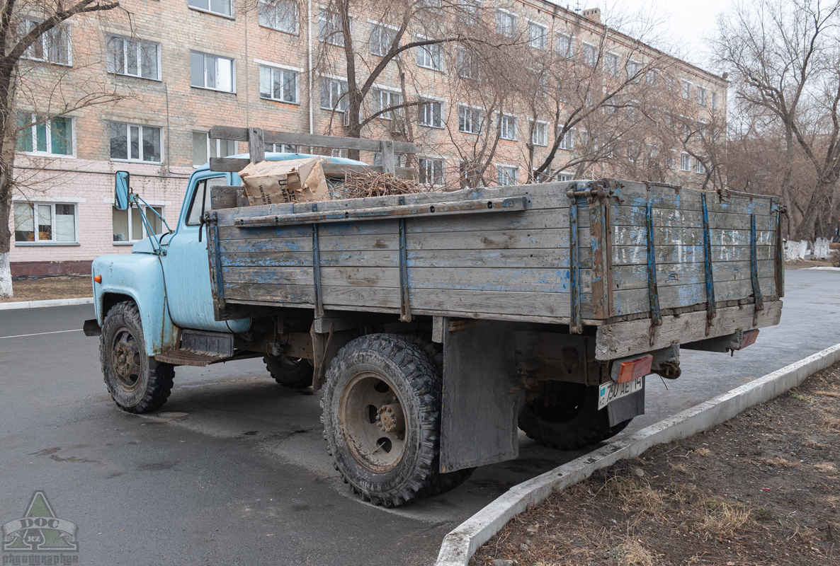 Павлодарская область, № 750 AE 14 — ГАЗ-52-04