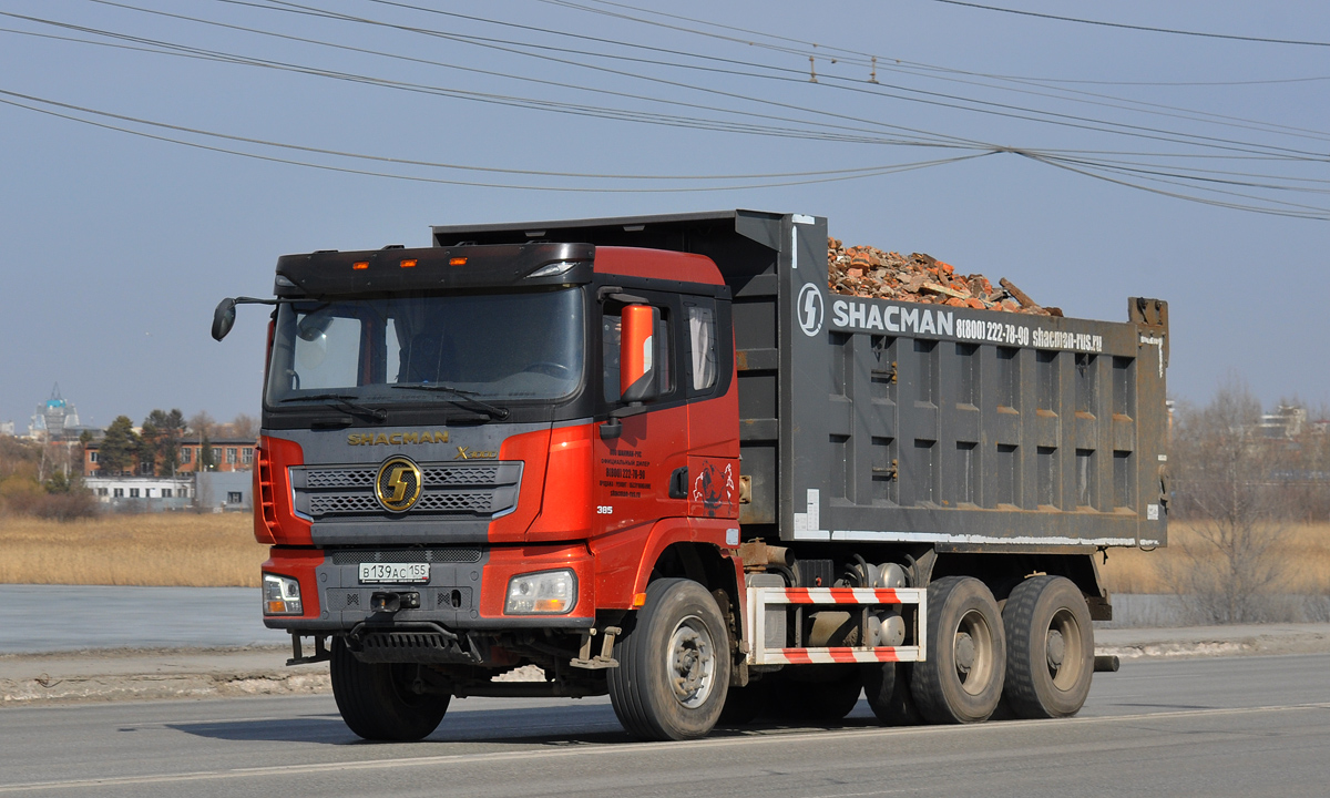 Омская область, № В 139 АС 155 — Shaanxi Shacman X3000 SX3258