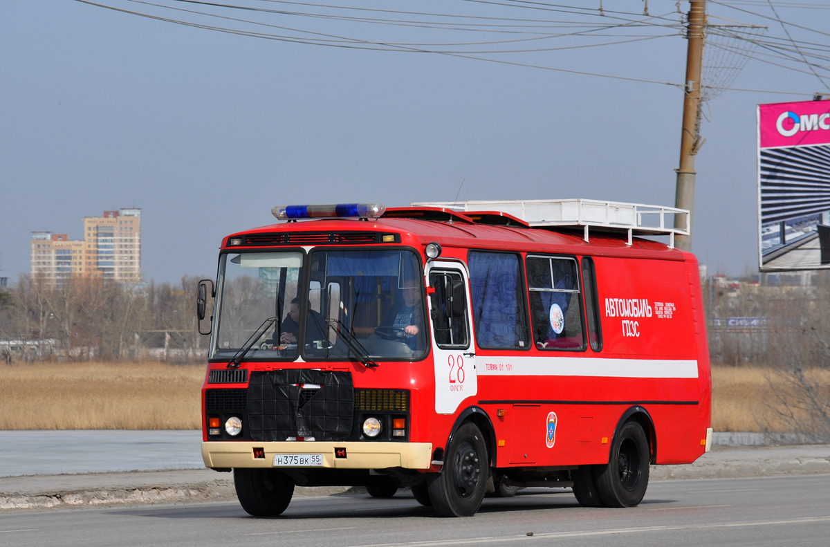 Омская область, № Н 375 ВК 55 — ПАЗ-32053-20