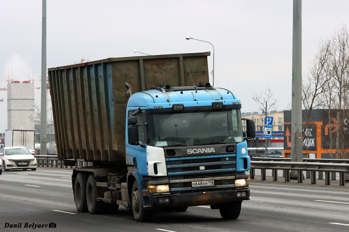 Санкт-Петербург, № О 648 ХН 178 — Scania ('1996) R124C