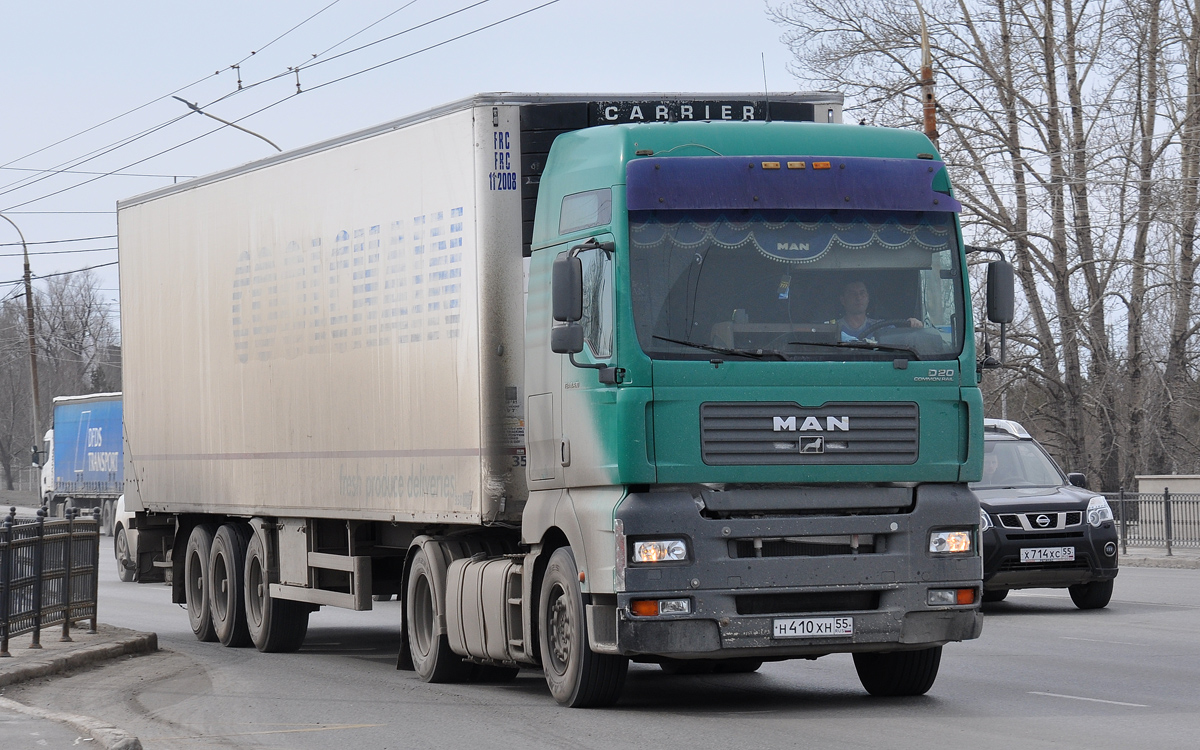 Омская область, № Н 410 ХН 55 — MAN TGA 18.460