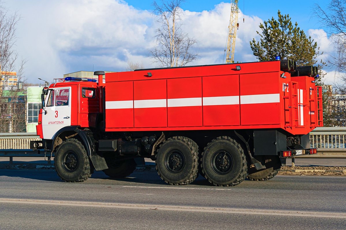 Архангельская область, № Н 415 КМ 29 — КамАЗ-43106