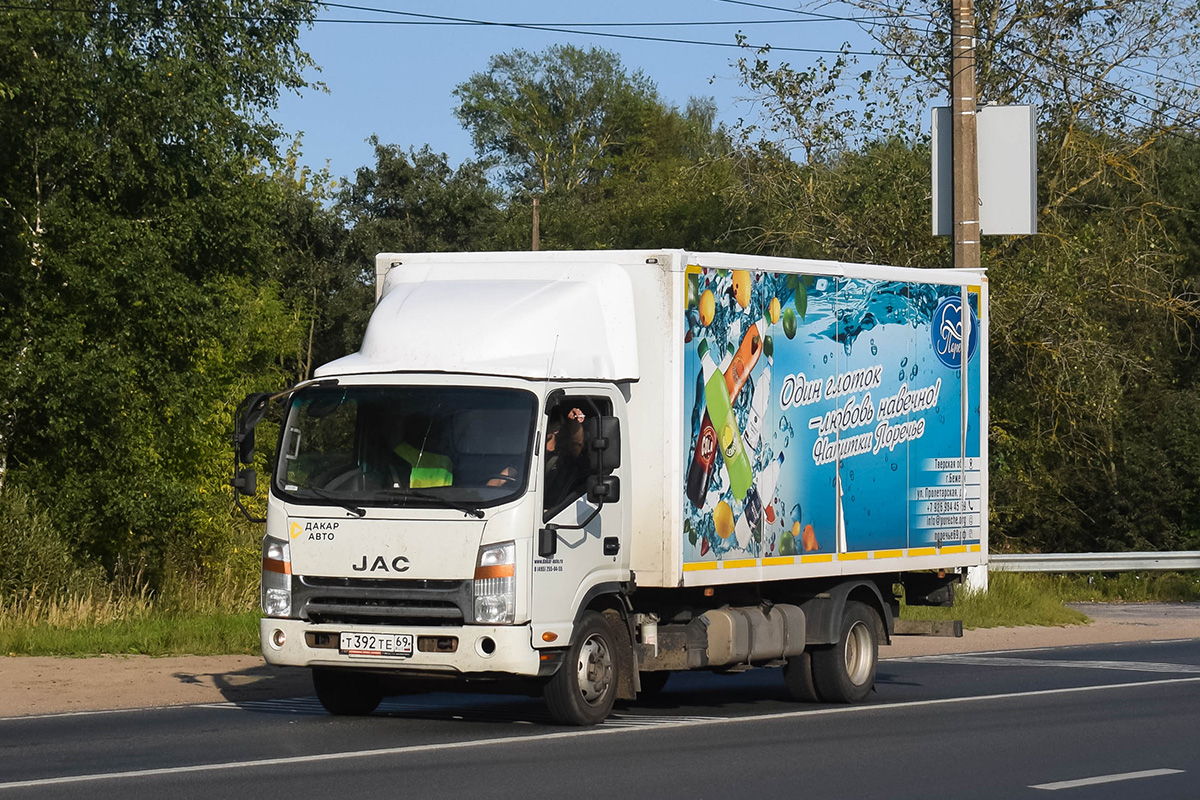 Тверская область, № Т 392 ТЕ 69 — JAC N90