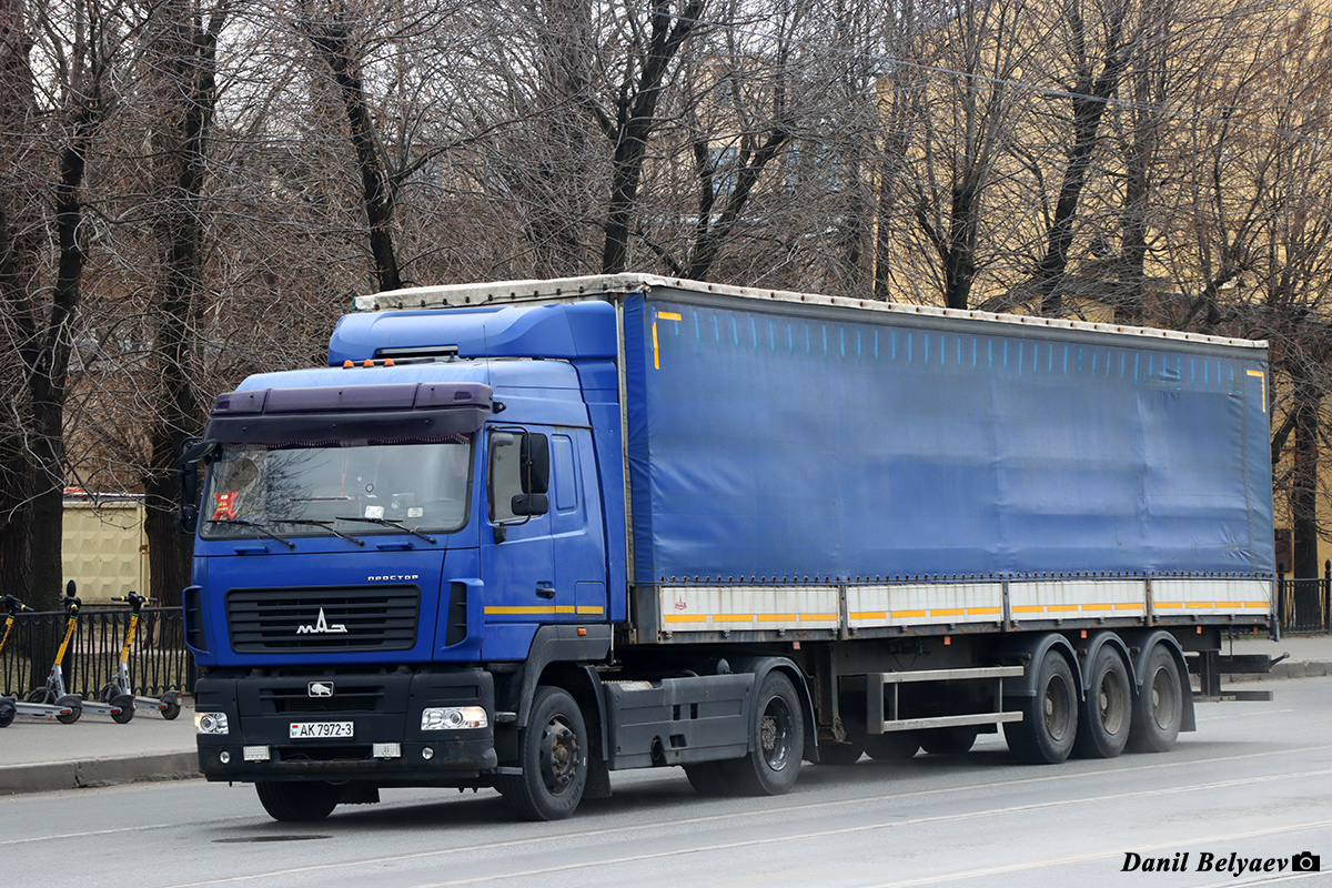 Гомельская область, № АК 7972-3 — МАЗ-5440 (общая модель)