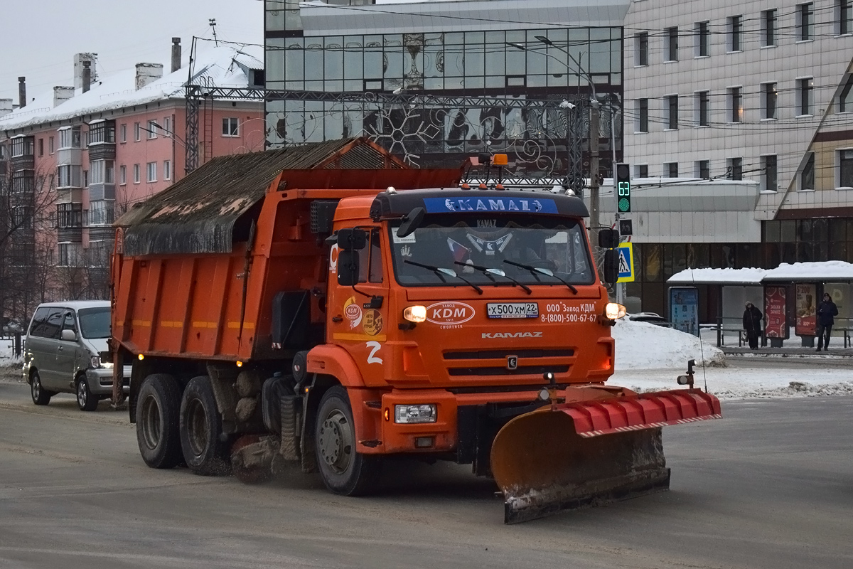 Алтайский край, № Х 500 ХМ 22 — КамАЗ-65115-50
