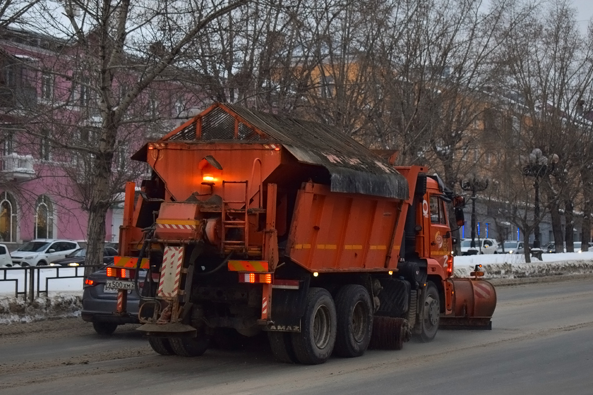Алтайский край, № Х 500 ХМ 22 — КамАЗ-65115-50