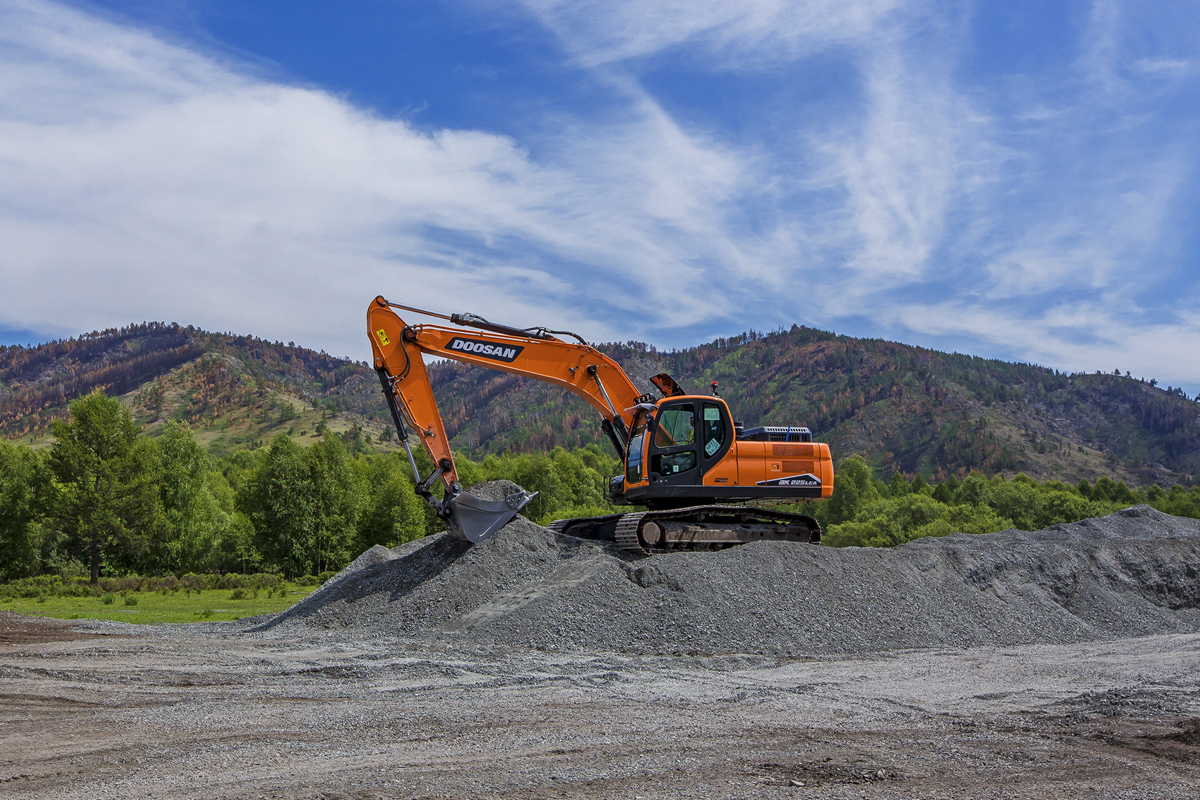 Красноярский край, № 4893 ХН 24 — Doosan DX225LCA