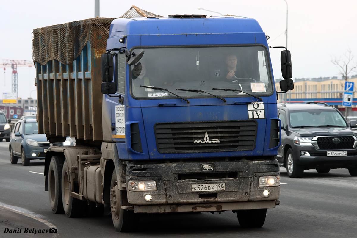 Санкт-Петербург, № К 526 ВХ 198 — МАЗ-6312C9