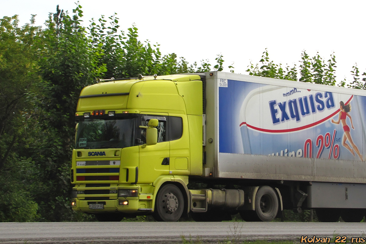 Алтайский край, № С 222 ОР 22 — Scania ('1996) R124L