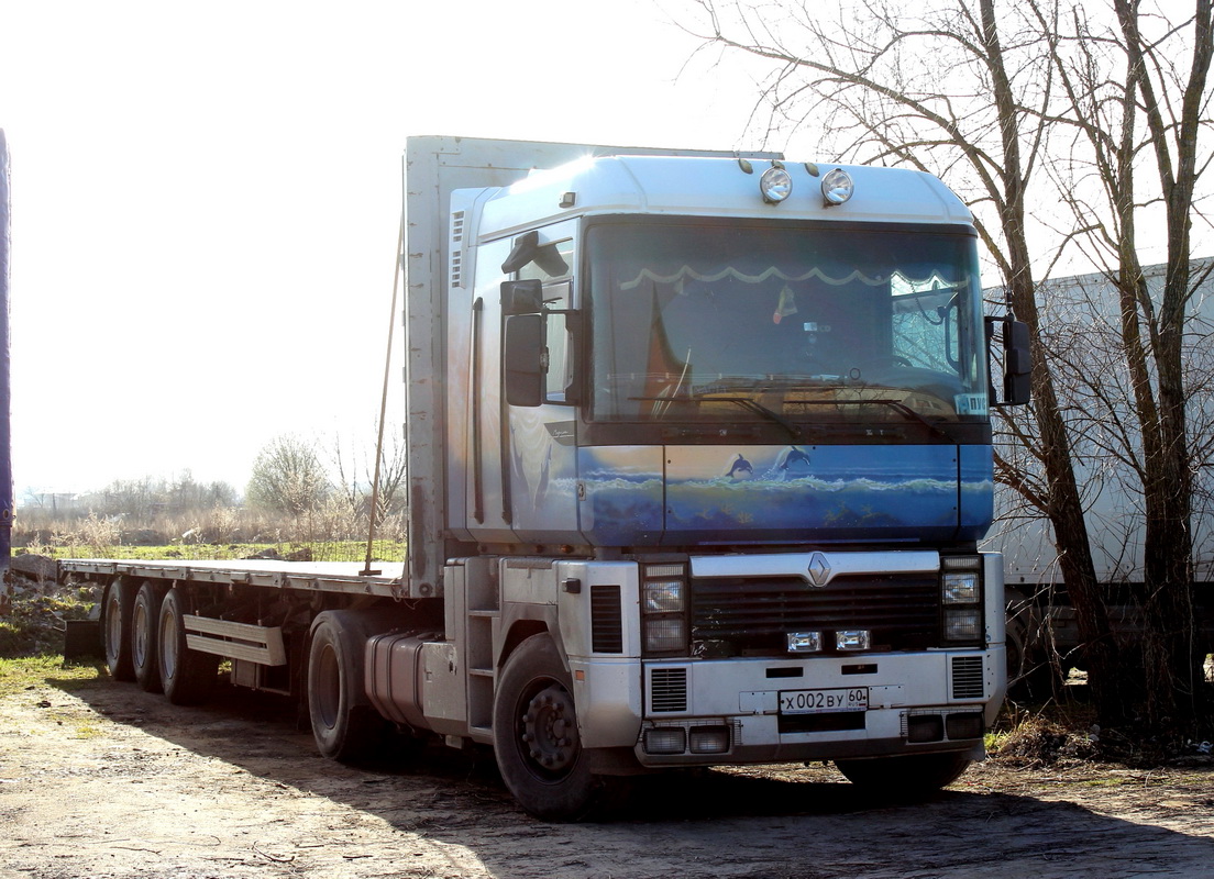 Псковская область, № Х 002 ВУ 60 — Renault Magnum Integral ('1997)
