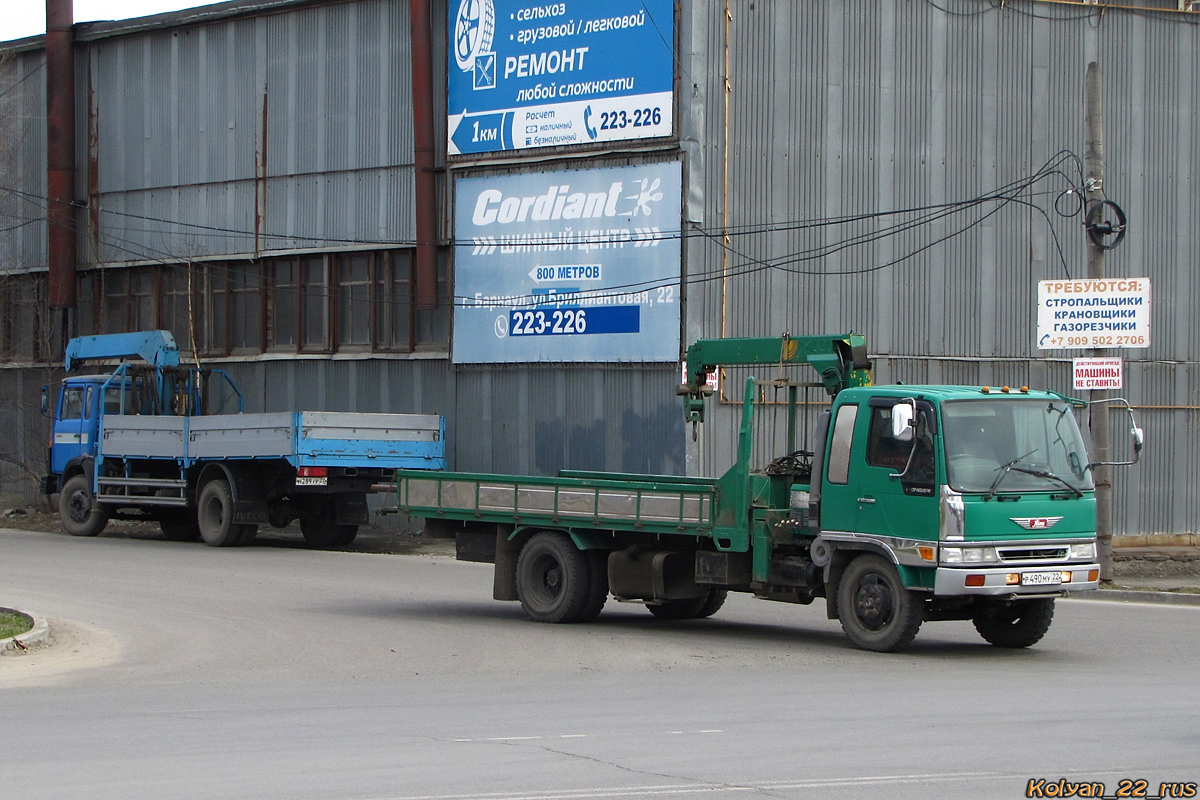 Алтайский край, № Р 490 МУ 22 — Hino Ranger