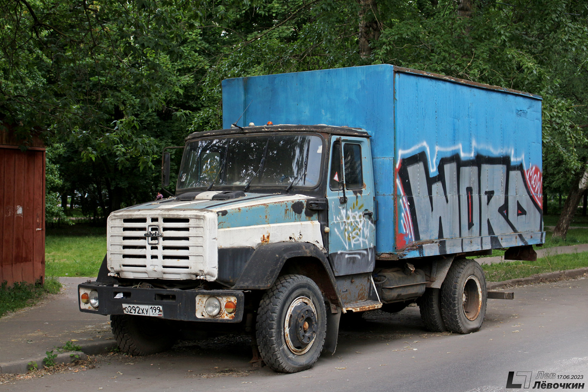 Москва, № О 292 ХУ 199 — ЗИЛ-433360