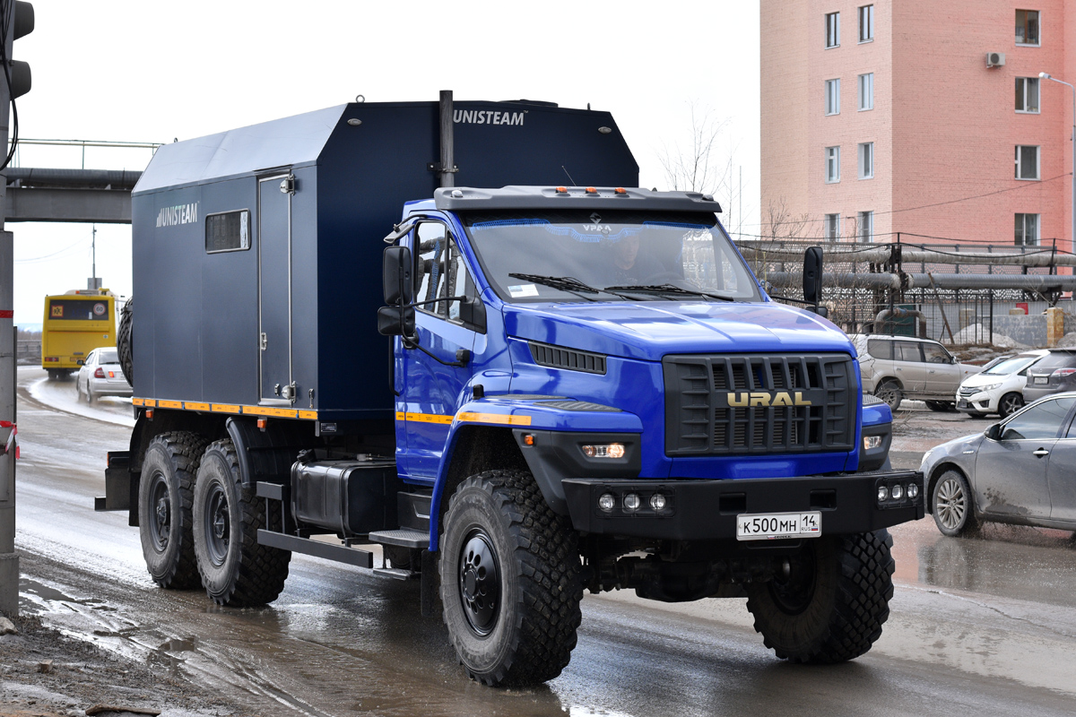 Саха (Якутия), № К 500 МН 14 — Урал NEXT (общая модель)