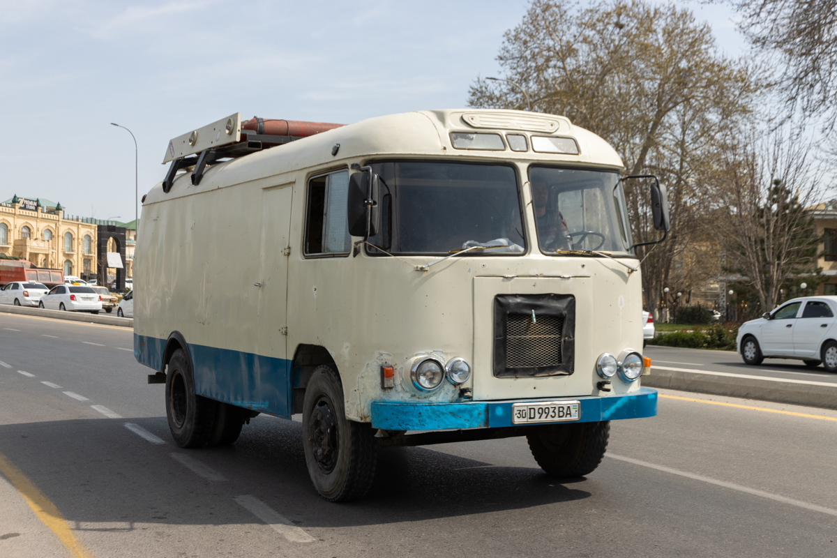 Узбекистан, № 30 D 993 BA — ПАЗ-672М