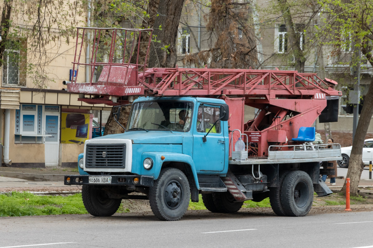 Узбекистан, № 01 686 XBA — ГАЗ-3306/3307/3309 (общая модель)