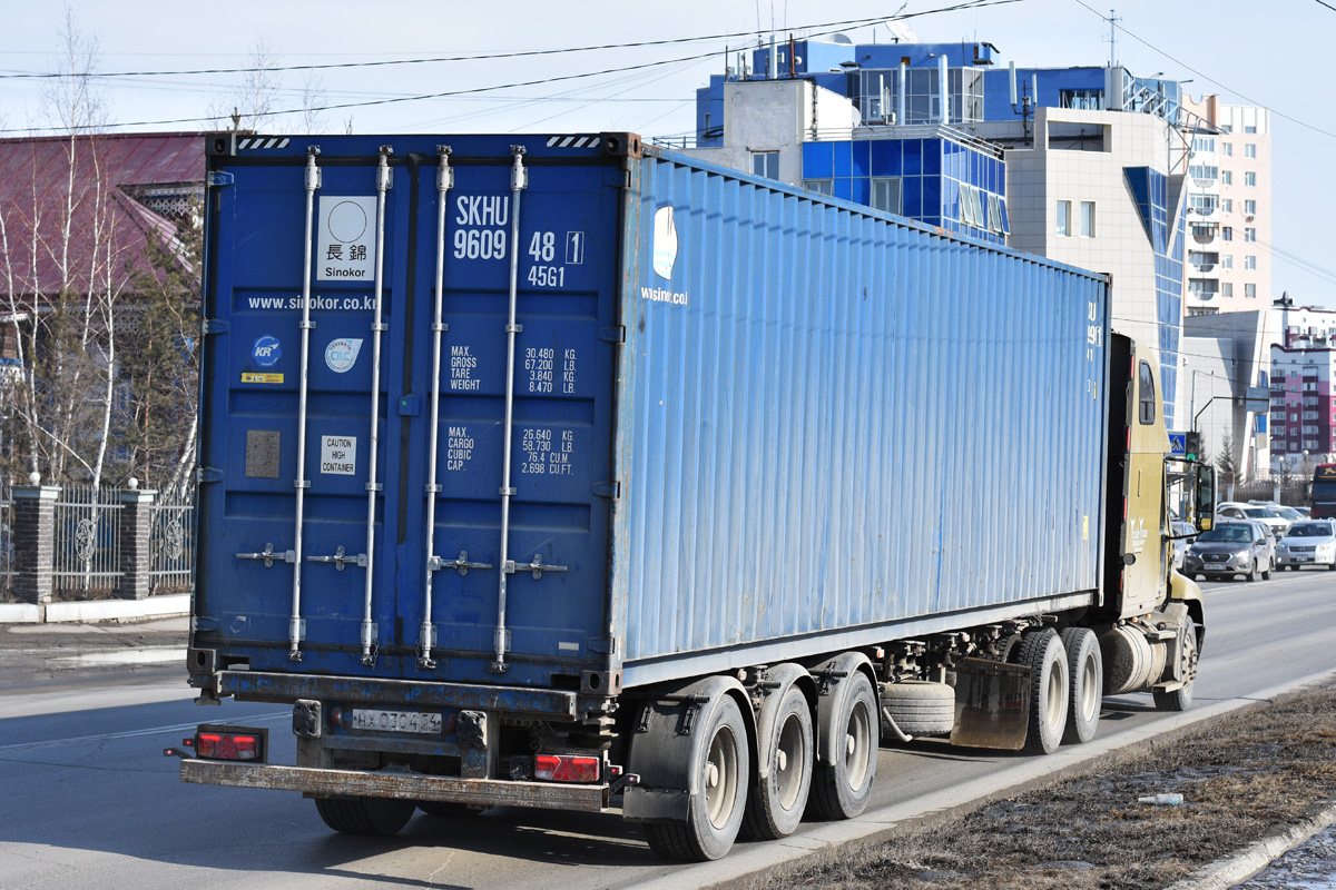 Новосибирская область, № НХ 0304 54 — Krone SDC 27 Box Liner