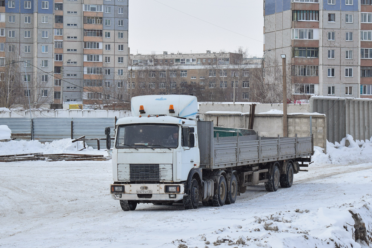 Алтайский край, № Е 477 НТ 22 — МАЗ-642208