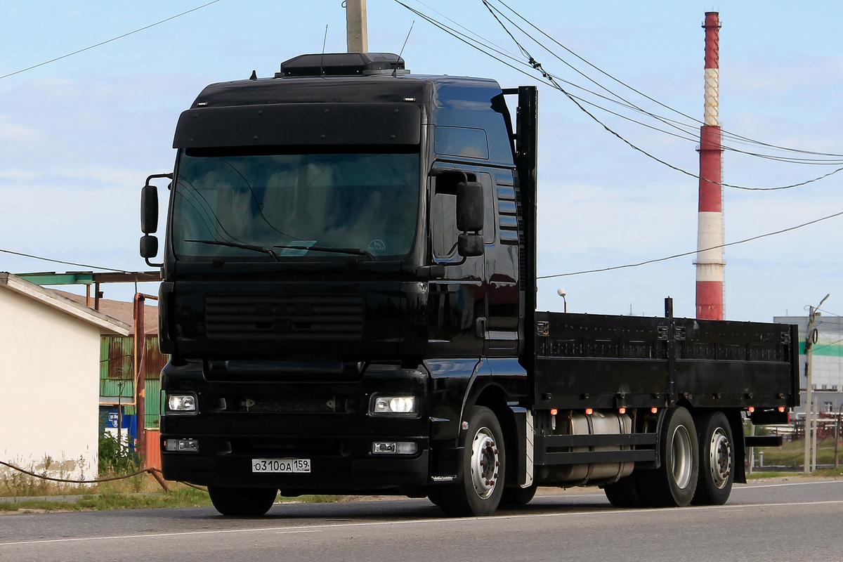 Пермский край, № О 310 ОА 159 — MAN TGA 26.410