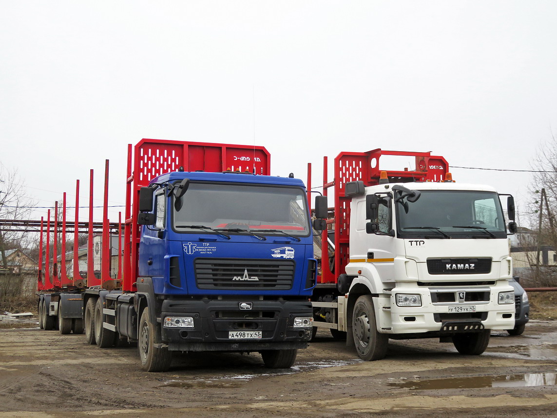 Кировская область, № А 498 ТХ 43 — МАЗ-631228
