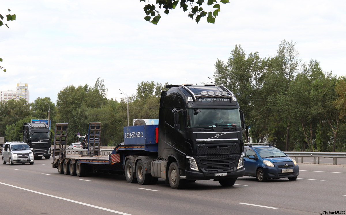 Красноярский край, № С 522 СТ 124 — Volvo ('2012) FH.540 [X9P]