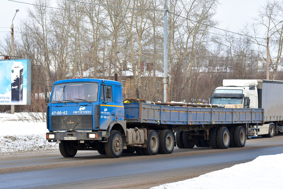 Архангельская область, № Н 154 НС 29 — МАЗ-64229