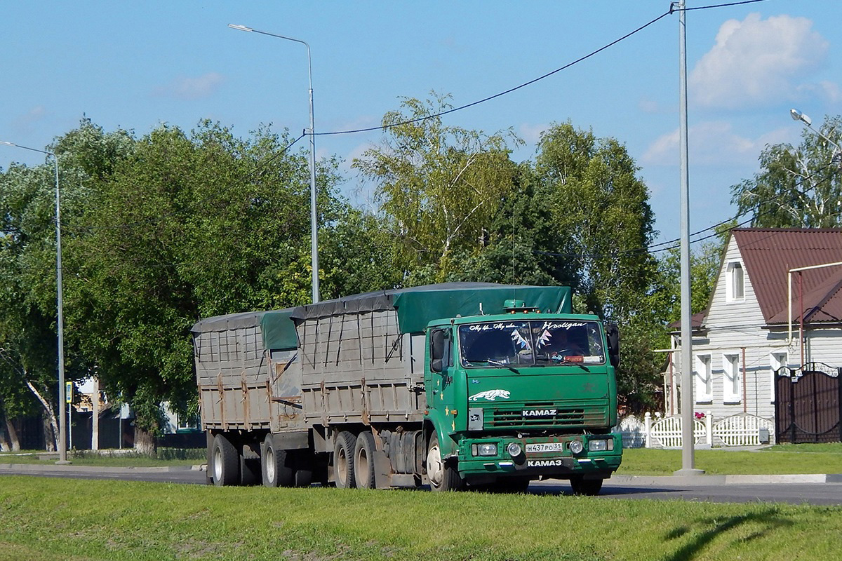 Белгородская область, № Н 437 РО 31 — КамАЗ-53212